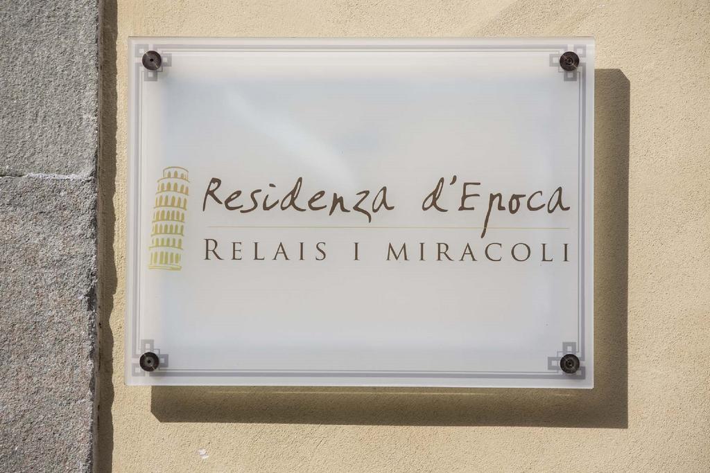 Отель Residenza D'Epoca Relais I Miracoli Пиза Экстерьер фото